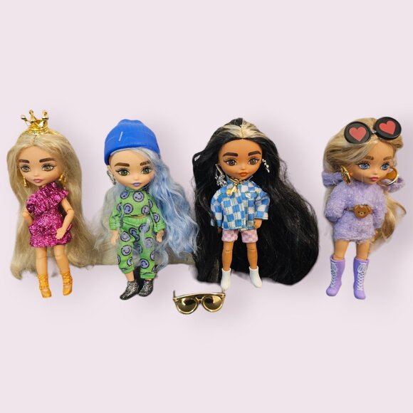 Barbie Extra Mini Doll Bundle - Picture 1 of 7